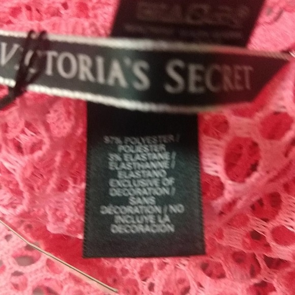 Victoria Secret Crochet Knit Crop Swim Cover Up - Picture 8 of 8